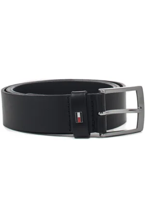 Tommy Hilfiger Tilbehør, Herre, Sort, 90 CM, Bælte