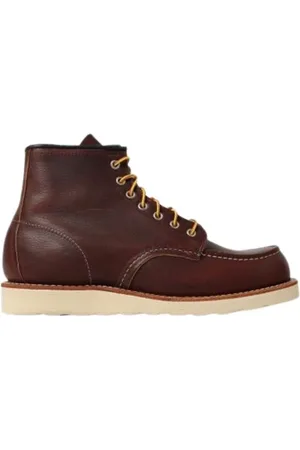 Red Wing Sko, Herre, Brun, 44 1/2 EU, Læder, Moc Toe Snørestøvler