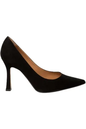 ROBERTO FESTA Sko, Dame, Sort, 37 1/2 EU, Suede, Suede Decolleté