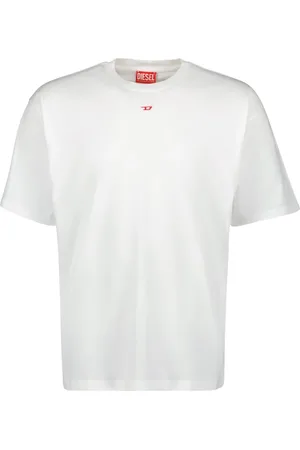 Diesel Top, Herre, Hvid, S, Bomuld, Hvid Bomulds T-shirt T-Boxt-D