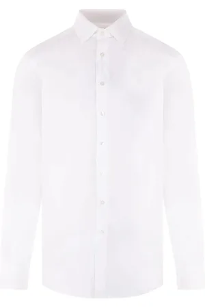 Etro Skjorte, Herre, Hvid, 5XL, Roma Skjorte i Trendy Stil
