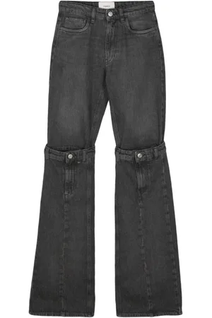 COPERNI Jeans, Dame, Sort, XS, Denim, Wide Jeans