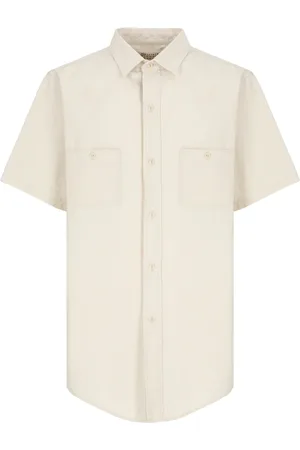 Maison Margiela Skjorte, Herre, , XL, Bomuld, Bomuldsskjorte med Krave og Lommer