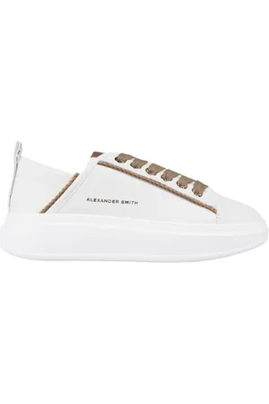 Alexander Smith Sko, Dame, Hvid, 38 EU, Læder, Wembley Woman Cognac