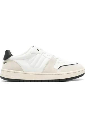 BARROW Sko, Herre, Hvid, 41 EU, Læder, Hvide Sneakers med Paneldesign