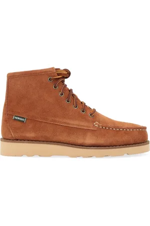 SEBAGO Sko, Herre, Brun, 40 EU, Suede, Tala Mid Suede Fox-Mocha Snørestøvler