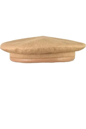 Max Mara Tilbehør, Dame, , 58 CM, Uld, Kamelhat 100% Kameluld