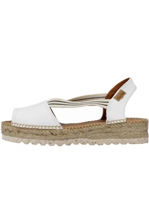 Toni Pons Sko, Dame, Hvid, 38 EU, Uld, Flade sandaler