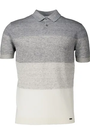 Gentiluomo Top, Herre, Grå, XL, Grå Polo 2021 Kollektion
