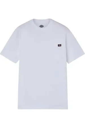 Dickies Top, Herre, Hvid, S, Casual Luray Lomme T-shirt til Mænd