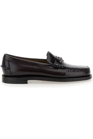 SEBAGO Sko, Dame, Rød, 38 1/2 EU, Læder, Dan Bordeaux Loafers