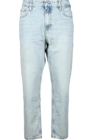 Calvin Klein Jeans, Herre, Blå, W33, Denim, Klassiske Denim Jeans