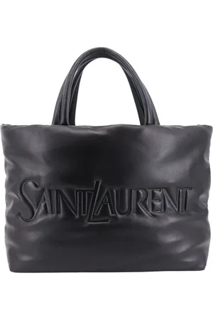 Saint Laurent Taske, Dame, Sort, ONE SIZE, Læder, Tote taske