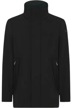 RRD Jakke, Herre, Sort, 3XL, Uld, Sort Surfjakke med Velourfor