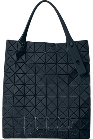 Issey Miyake Taske, Dame, Sort, ONE SIZE, Uld, Signatur Triangulære Fliser Tote Taske