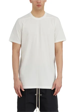 Rick Owens Top, Herre, Hvid, M, Bomuld, Milk Level T-shirt