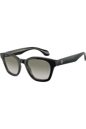 Giorgio Armani Tilbehør, Herre, Sort, 50 MM, Solbriller