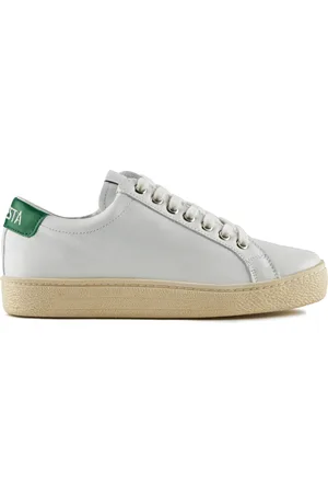 Novesta Sko, unisex, Hvid, 38 EU, Læder, Itoh -Green/106 Ecru