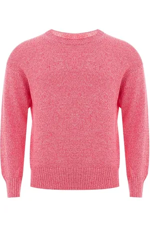 Gran Sasso Strik, Herre, Lyserød, L, Bomuld, Bomulds Sweater