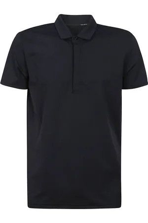 RRD Top, Herre, Sort, S, Uld, Mørkeblå Sommer Polo Shirt