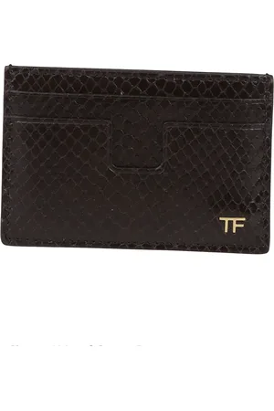 Tom Ford Tilbehør, Herre, Brun, ONE SIZE, Uld, Stilfulde Punge og Kortholdere