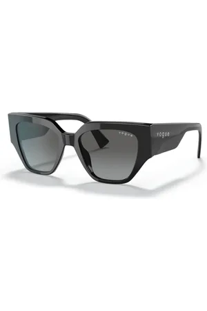 vogue Tilbehør, unisex, Sort, 52 MM, Uld, Stilfulde solbriller med unikt design