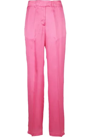 SEMICOUTURE Bukser, Dame, Lyserød, M, Elegant Sort Kjole