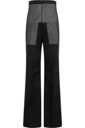 Rick Owens Bukser, Herre, Sort, L, Bomuld, Dirt Bolan Bukser