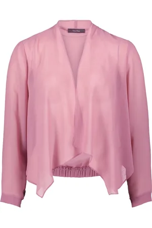 Vera Mont Jakke, Dame, Lyserød, M, Chiffon, Chiffon Bluse Jakke