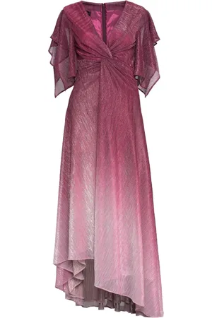 TALBOT RUNHOF Kjole, Dame, Flerfarvet, M, Polyester, Draped Lurex Kjole