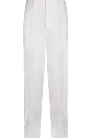 Moschino Bukser, Herre, Hvid, XL, Uld, Stilfulde Bukser