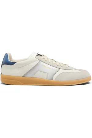santoni Sko, Herre, Grå, 42 1/2 EU, Læder, DBS Oly Sneaker