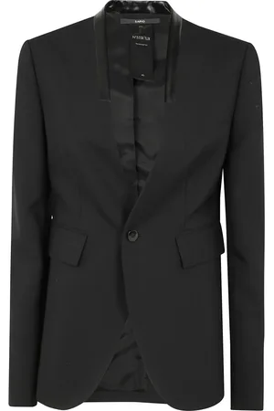 SAPIO Jakke, Dame, Sort, XS, Mohair Tux Blazer