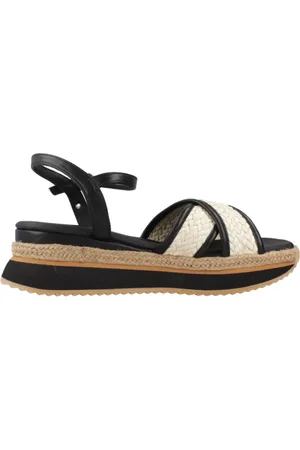 Gioseppo Sko, Dame, Sort, 38 EU, Flade sandaler til kvinder