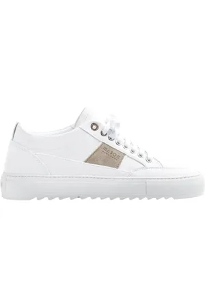 Mason Garments Sko, Herre, Hvid, 45 EU, Tia Sneakers i Taupe
