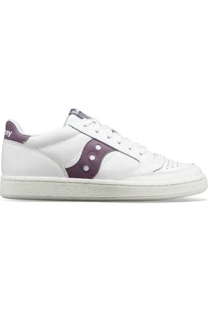 Saucony Sko, Dame, Hvid, 38 1/2 EU, Læder, Jazz Court Sneakers