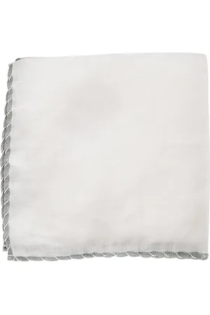 ELEVENTY Tilbehør, unisex, , ONE SIZE, Linned, Linned Broderet Clutch