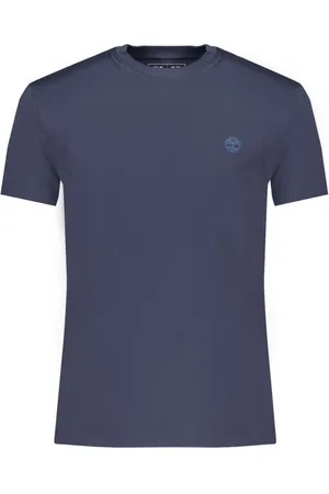 Timberland Top, Herre, Blå, L, Bomuld, Bl T-shirt i bomuld til mnd Casual