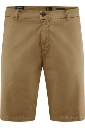 Bomboogie Shorts, Herre, , W31, Bomuld, Chino bermuda i bomuldsgabardin