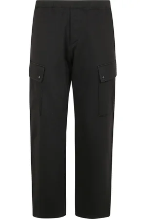 C.P. Company Bukser, Herre, Sort, L, Forhøjet fleece cargobukser