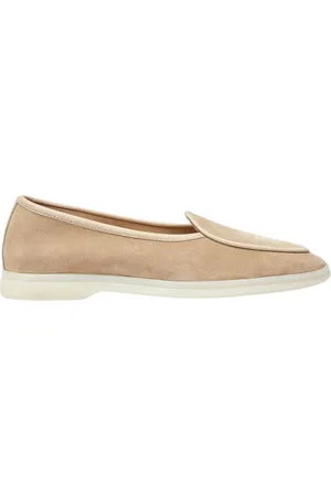 Scarosso Sko, Dame, , 39 EU, Suede, Livia Oat Suede Loafer Sko