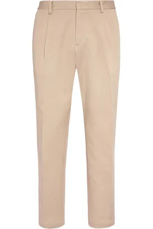 Boggi Milano Bukser, Herre, , L, Stretch Cotton Gabardine Bukser