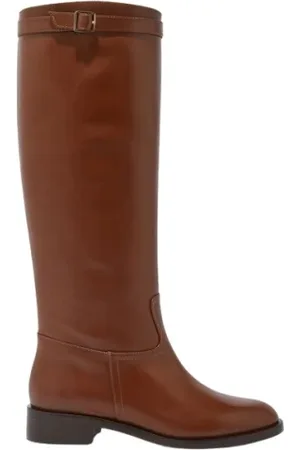 Scarosso Sko, Dame, Brun, 40 EU, Læder, Lauren Støvler