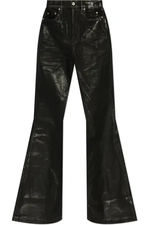 Rick Owens Jeans, Dame, Sort, W26, Bomuld, Bolan Bootcut Jeans