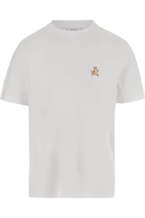 Maison Kitsuné Top, Herre, Hvid, L, Hvide T-shirts og Polos