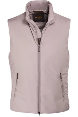 MOORER Jakke, Herre, , L, Acqua Line Vest med Paraplyer