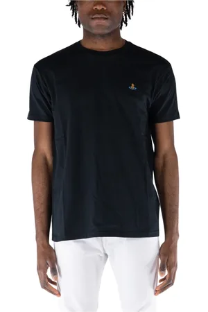 Vivienne Westwood Top, Herre, Sort, L, Bomuld, Klassisk Orb T-Shirt