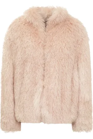THE SEAFARER Jakke, Dame, Lyserød, XS, Faux Fur, Faux Fur Coat