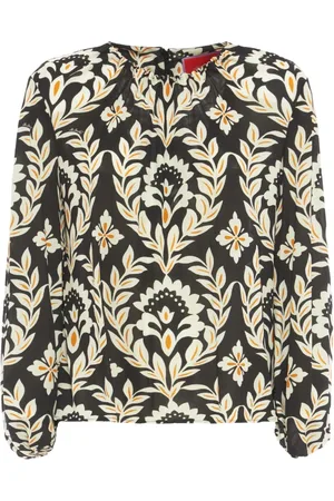 La DoubleJ Bluser & Skjorter, Dame, Flerfarvet, XL, Charming Top i Vintage Sugar Rush-print