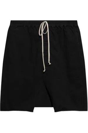 Rick Owens Shorts, Herre, Sort, S, Bomuld, Cotton Shorts